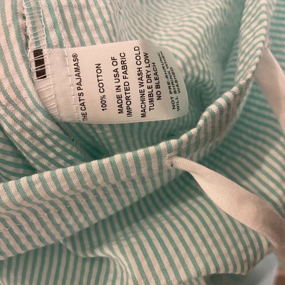 Cat’s pajamas Seersucker Stripe PJ - Picture 9 of 16
